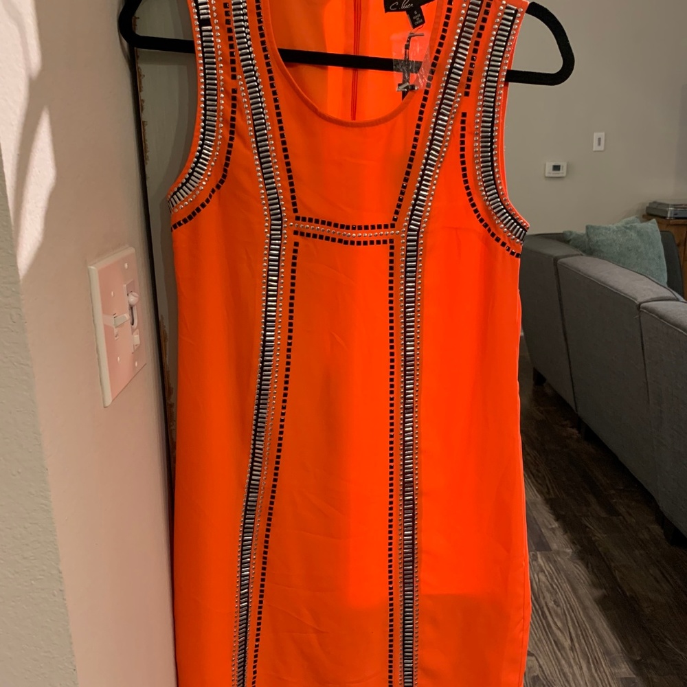 C Luce - Coral Dress with Tags